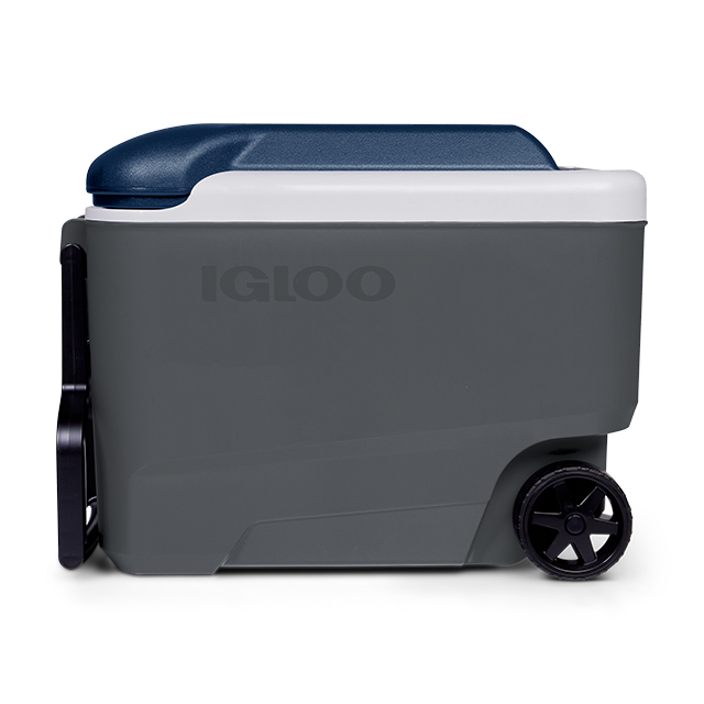 Igloo 40qt MaxCold BlueGrey Roller Cooler